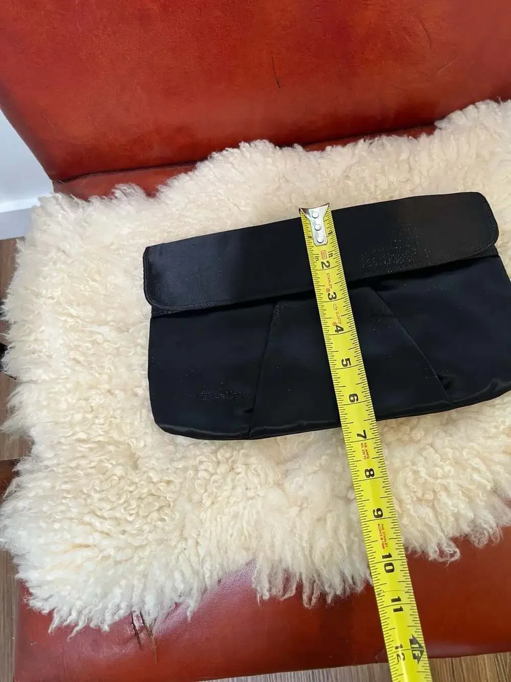 Unbranded black satin